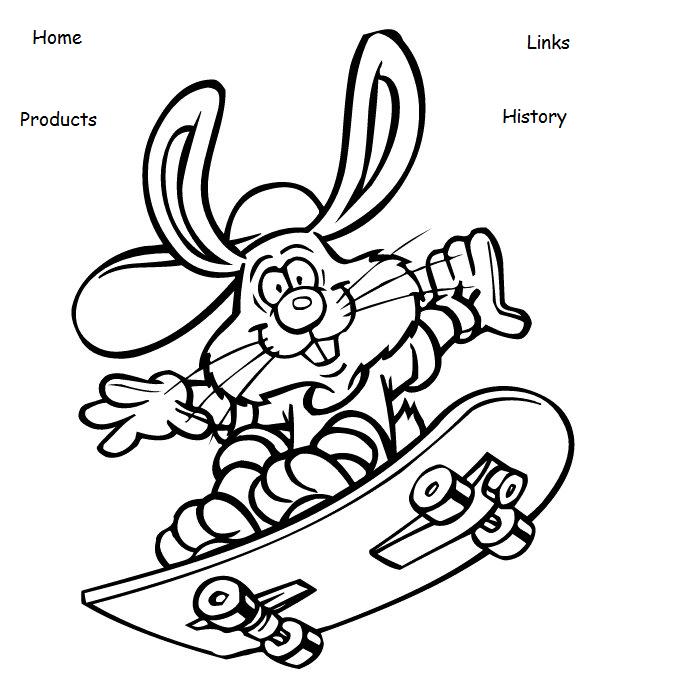 Bunny Skateboard